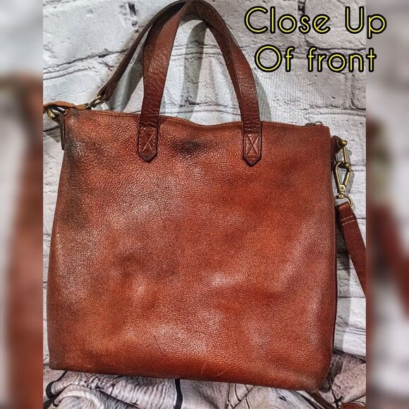 Madewell Brown Mini Transport Crossbody Bag - Picture 3 of 10